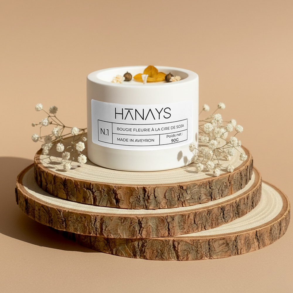 Bougie Fleurie N°1